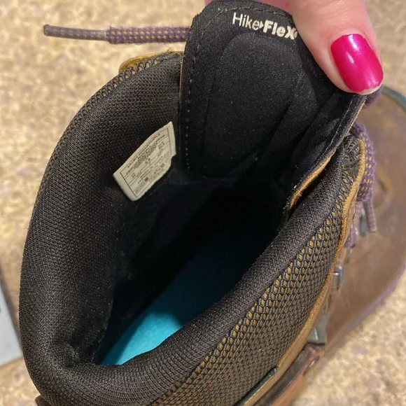 Merrell Gore Tex Crestbound Leather Hiking Boots 11 WITH FLAWS Very Used - Picture 5 of 17